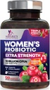 Probiotics for Women Digestive Health Support - 90 Billion CFU Women's Probiotic, 16 Strains, Cranberry, Vaginal Probiotic mit Präbiotics, PH, Immune, Urinary, & Feminine Health Support, 120 Kapseln
