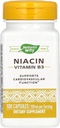 Voie de la nature Voie de la nature Niacine 100mg, 100 Nombre