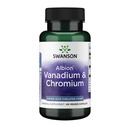 Swanson Albion Chelat Vanadium und Chrom 60 Veg Kapseln
