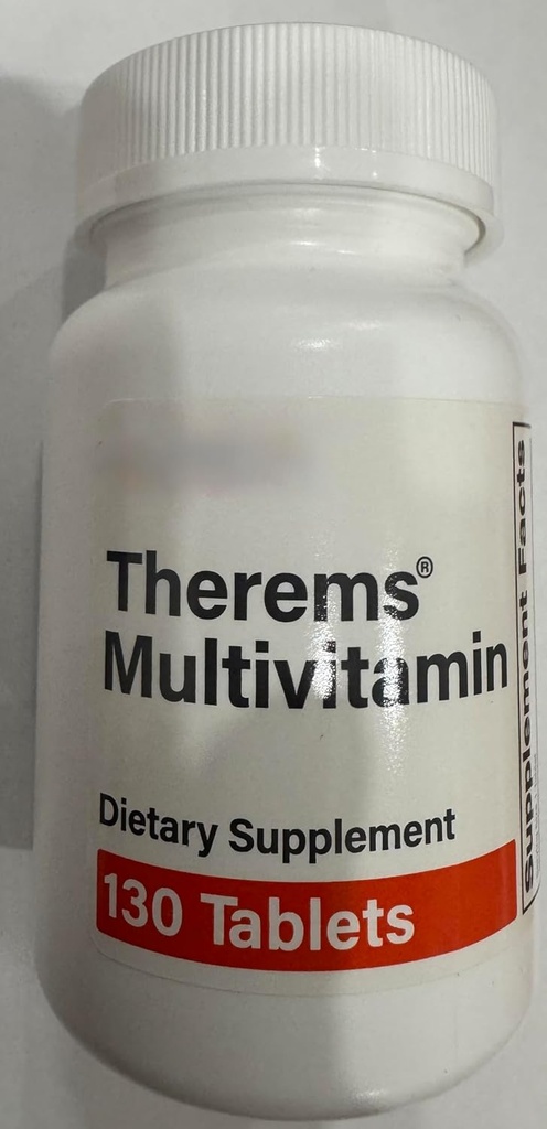 Multivitamin Therems (A 1500mcg C 90mg D 400IU E 13.6mg Thiamin 3mg Riboflavin 3.4mg Niacin 20mg B6 3mg Folate 400mcg B12 9mcg Biotin 30mcg Calcium 45mg Phosphor 35mg 130 ct (Nicht rückführbar)