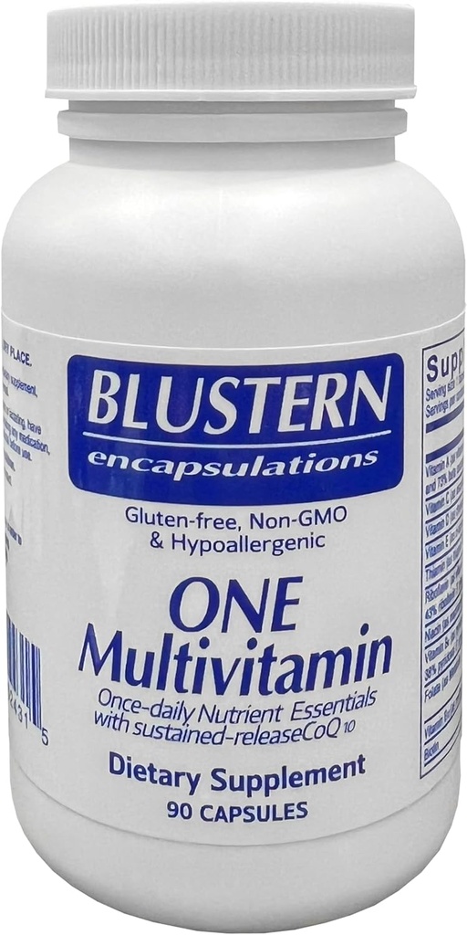 Integratore multivitaminico per donne e uomini - Supporto giornaliero con Nutrienti essenziali, Complesso antiossidante, CoQ10 e Lutein per l'immunità potenziata, Funzione cerebrale e salute degli occhi - 90 capsule