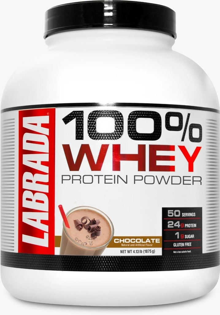 Labrada Nutrition 100% Whey Protein Schokolade 4.13 Pfund