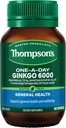 Capsule One-A-Day Ginkgo 6000mg 60 di Thompson