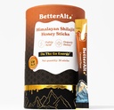 Besser Alt reine Himalaya Shilajit Karamell Honey Sticks mit Bio Honey| Einfach zu beschwören Shilajit| 30 Sticks für Energie-Boost & Immununterstützung, 85+ Trace Minerals, 75% + Fulvic Säure