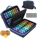 Monatliche Pille Organizer Box 2 Mal pro Tag, Monatliche Pille Box AM PM mit 32 Tagestasche, Traval Pille Box mit tragbaren harten Fall, extra große Medizin Box hält Vitamin, Cod Liver Öl & Supplement