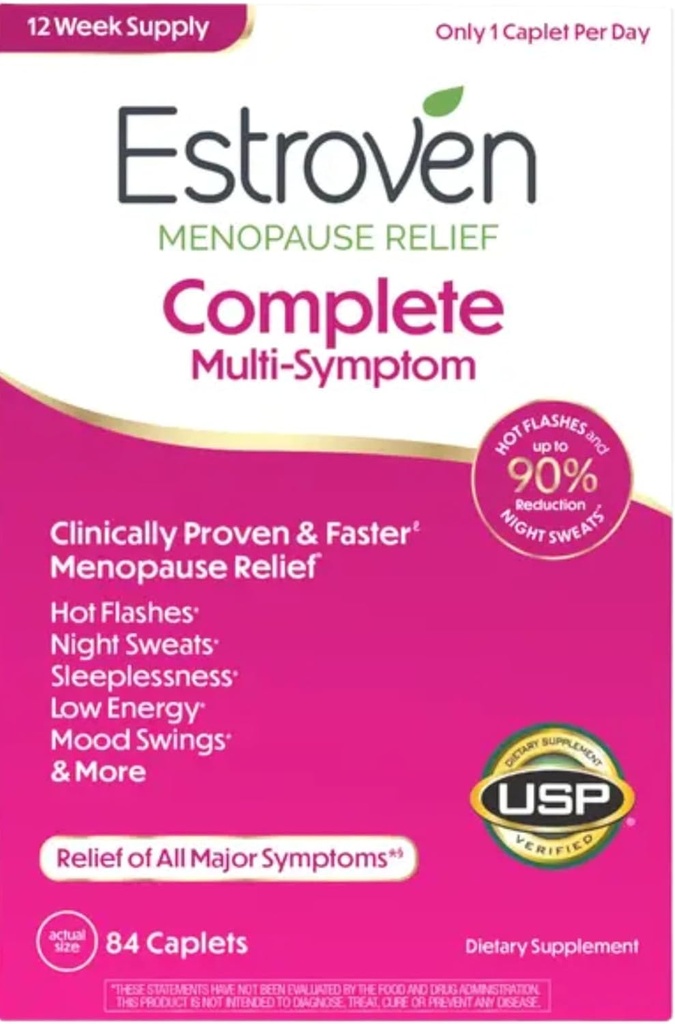 Value Pack - Komplette Multi-Symptom Menopause Ergänzung für Frauen, 84 Ct.
