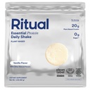 Polvere proteica vegana rituale con BCAA: 20g proteine vegetali di pea organica di 20g dalle fattorie rigenerative negli Stati Uniti, profilo aminoacido completo, senza glutine, senza zucchero, senza latticini, Vanilla, 1 Lbs