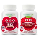 Kinder Vitamin B12 Chewables + Elderberry + Zink + C Chewables Bundle