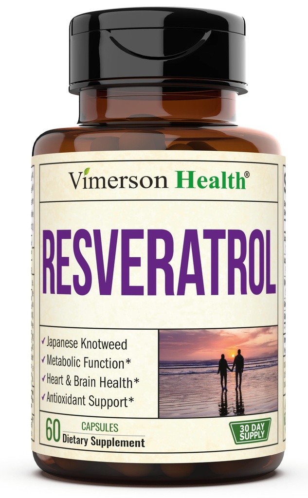 Japanische Knotweed Capsules - Resveratrol Ergänzung mit 1000mg japanischen Knotweed, Green Tea Extract, Quercetin, Traubenextrakt. Potent Antioxidans für gesundes Altern und Herz-Kreislauf-Unterstützung. 60 Caps