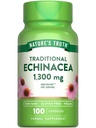 La vérité de la nature Echinacea Extrait Capsules de 1300mg de 100 Count.