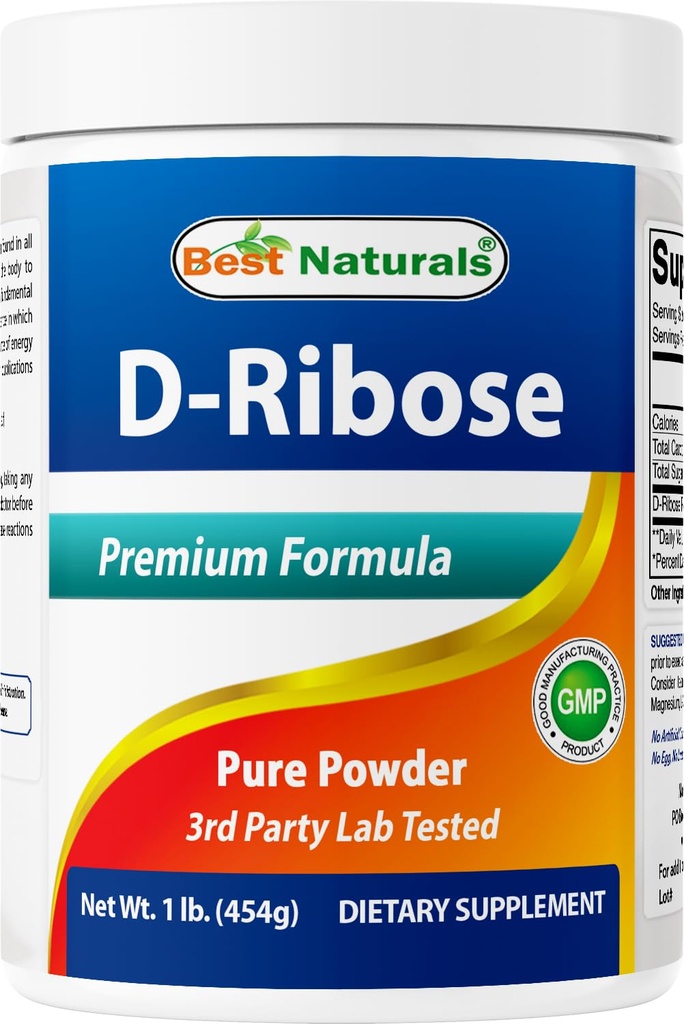 Meilleur naturel D-Ribose poudre 1 livre