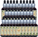 Teinture de la patte noire (Viburnum Punifolium), extrait liquide d'écorce séchée (marque: HerbalTerra, fièrement fabriqué aux États-Unis) 30x2 fl.oz (30x60 ml)