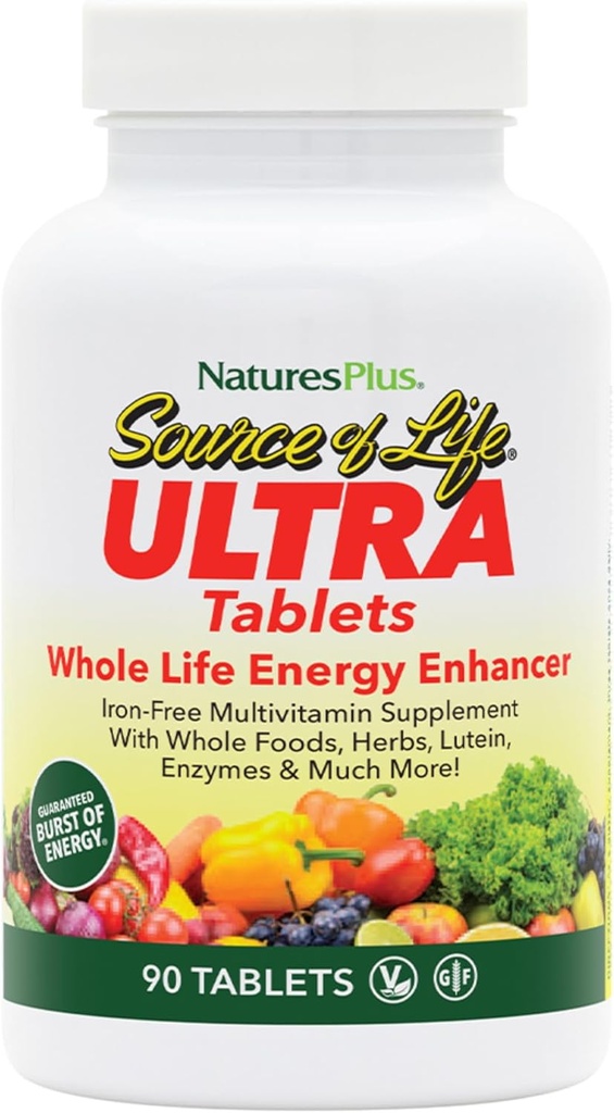 Ultra Source of Life con Lutein-No Iron - Nature's Plus - 90 - Tablet