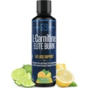 L-Carnitine Elite Burn Liquid Keto Fat Burner and Metabolism Activator - Fat Loss Support Keto Friendly Weight Loss Augmenter Energy-Stimulant Free - Citron Lime 3000mg (32 portions)
