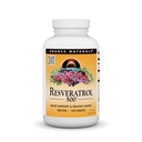 Source Naturals Resveratrol 500, Soutien cardiaque et vieillissement en santé*, 500 mg - 120 comprimés