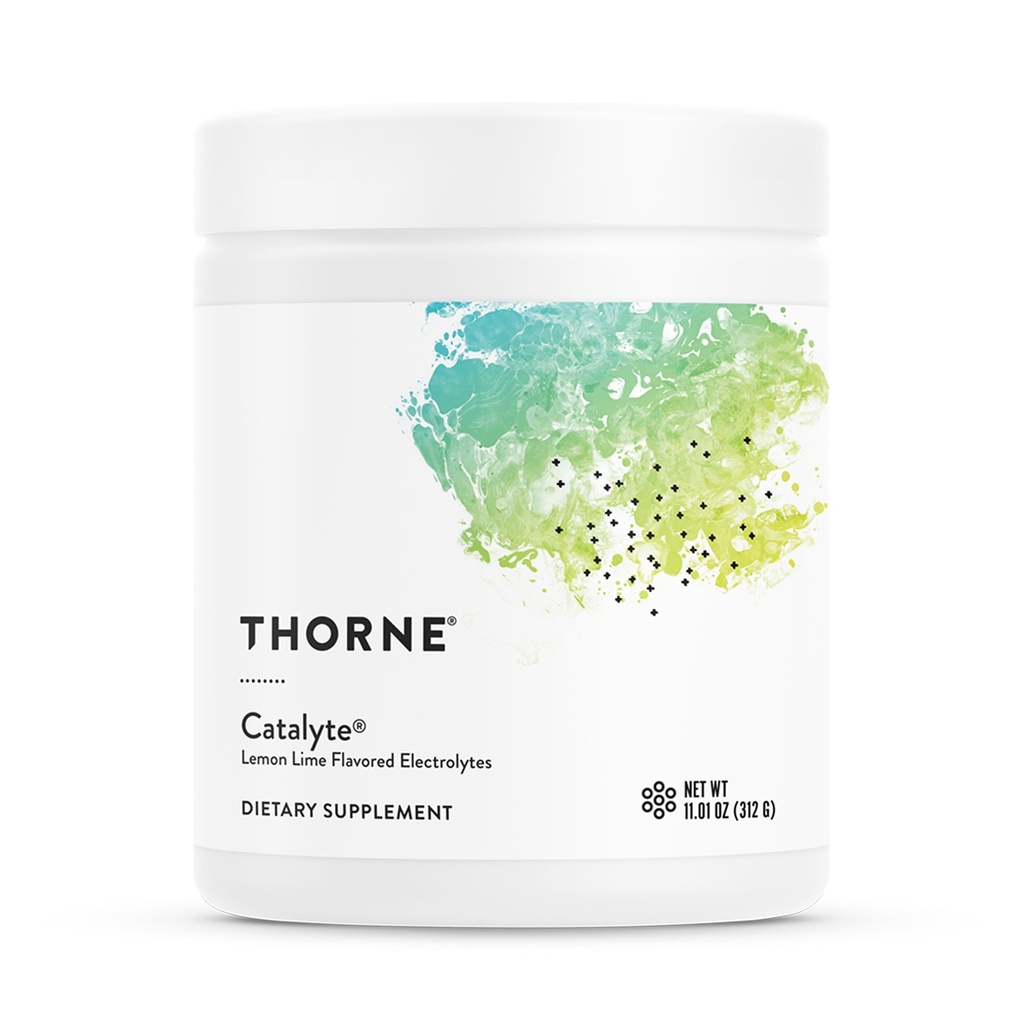 THORNE - Katalysator - Elektrolytische Wiederauffüllung und Energieeffizienz-Ergänzung* - Keine künstlichen Süßungsmittel - NSF zertifiziert für Sport-Lemon Lime - 11.01 Oz
