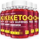 Keto ACV Gummies - 1500mg Aceto di Sidro di Mela con Madre - Vegan, Non OGM, Gummie di Aceto di Sidro di Mele Organico per Donne Uomini, Detox & Cleanse, 5 Pack