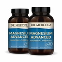 Dr. Mercola Magnesio Avanzato, 2-Pack (90 capsule ciascuno), Integratore alimentare, Magnesio L-Threonate, Non-OGM