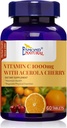 Vitamin C 1000mg mit Acerola Cherry (Unterstützung Immunsystem, Energiestufen, Haut Vitalität), GMP, Natürliches Produkt Assn Certified, Made in USA - 1000mg, 60 Tabletten