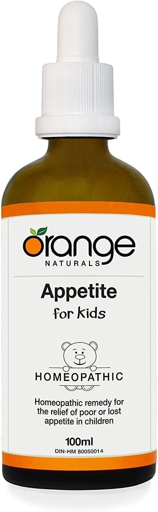 Orange Naturals Homöopathischer Appetit für Kinder, 3.38 flüssige Unze