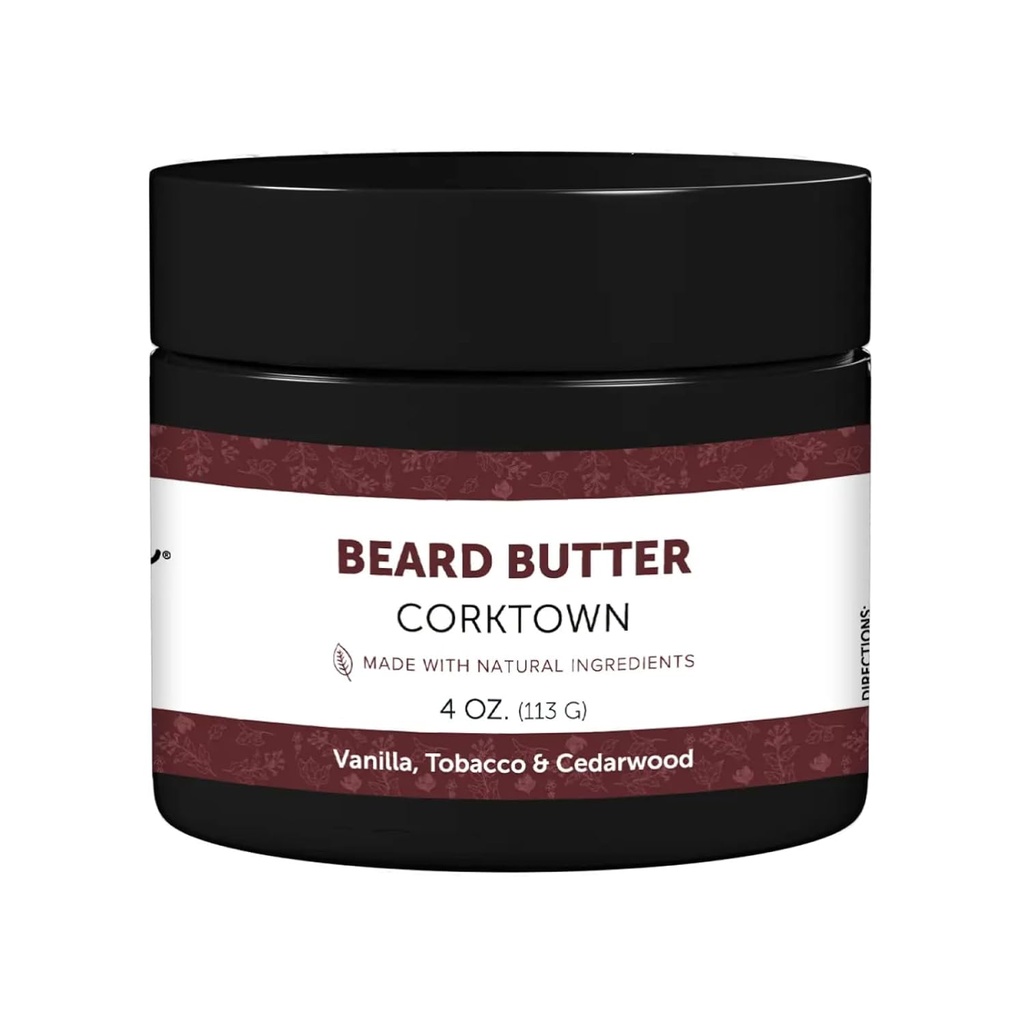 Detroit Grooming Co. Bart Butter für Männer | Erweicht, Diecken & Hydrates mit Safflower Oil & Shea Butter | Corktown Scent, 4oz
