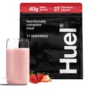 Huel Black Edition | Strawberry Shortcake 40g Vegan Protein Pulver | Nutritionally Complete Meal | 27 Vitamine und Mineralien, Glutenfrei | 17 Servierungen | Scoop nicht enthalten, um Kunststoff zu reduzieren