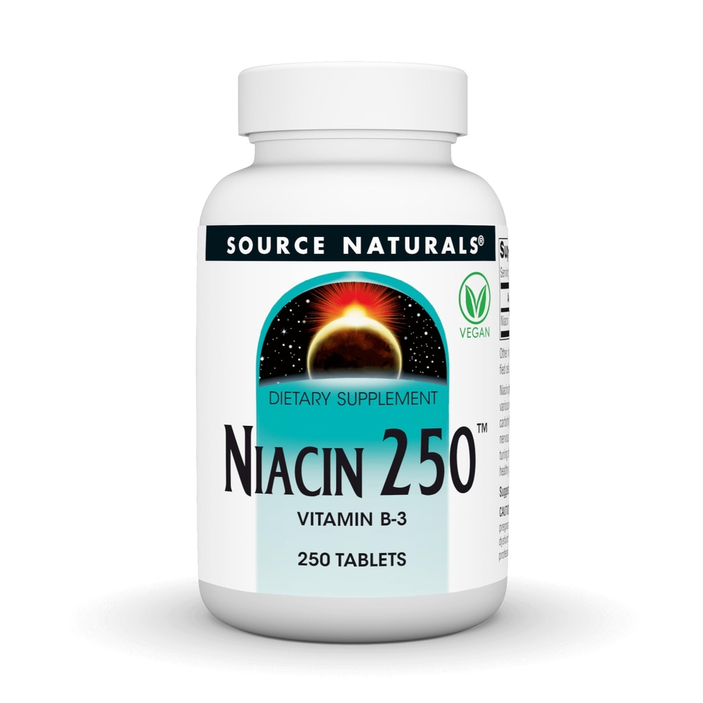 Quelle Naturals Niacin 250n Vitamin B-3-250 Tabletten