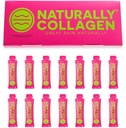 Integratore di collagene marino liquido idrolizzato Premium - 8000mg di collagene per Sachet Plus 180mg VIT C - Flavore naturale di frutta tropicale - 14 Sachet per scatola