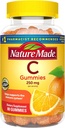 Vitamin C Gummies 250 mg, 80 Count, Für Immununterstützung, Antioxidantienunterstützung, Kollagenunterstützung für Hautgesundheit, Tangerine