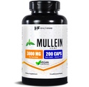 Healthfare Mullein Leaf Extract 3000mg.200 Capsules Vegan.com Supplément à base de plantes extra-fort.com soutient le bien-être et l'équilibre.