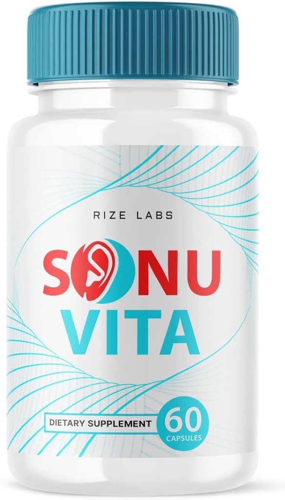 rize labs Sonu Vita Nahrungsergänzung, Hörgerät Formel, maximale Stärke Kapseln, Unterstützt gesundes Leben (60 Kapseln)