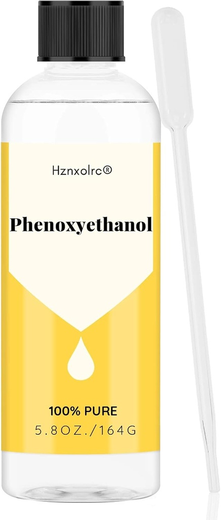 5.8oz Phenoxyethanol Preservative Liquid, Premium Liquid Preservative, Cosmetic Grade, Phenoxyethanol Suitable for Making Soap, Conditioners, Lotion, Creams and More
