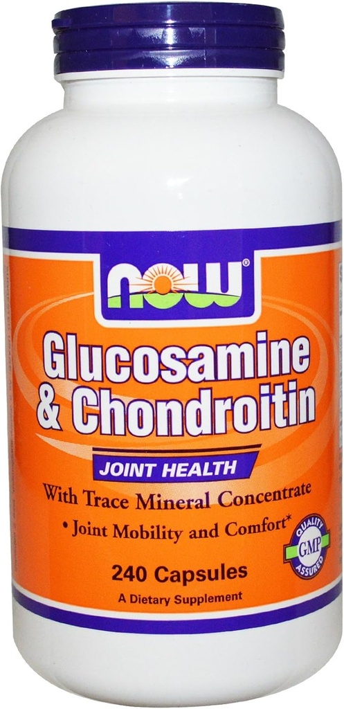 Maintenant Aliments: Glucosamine et Chondroïtine, 240 capsules