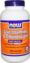 Jetzt Lebensmittel: Glucosamin und Chondroitin, 240 caps