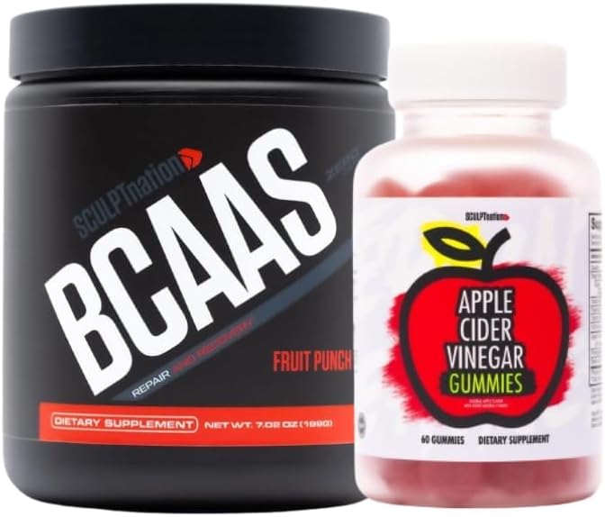 Sculpt Nation von V Shred BCAA Powder und Apple Cider Essig Bundle