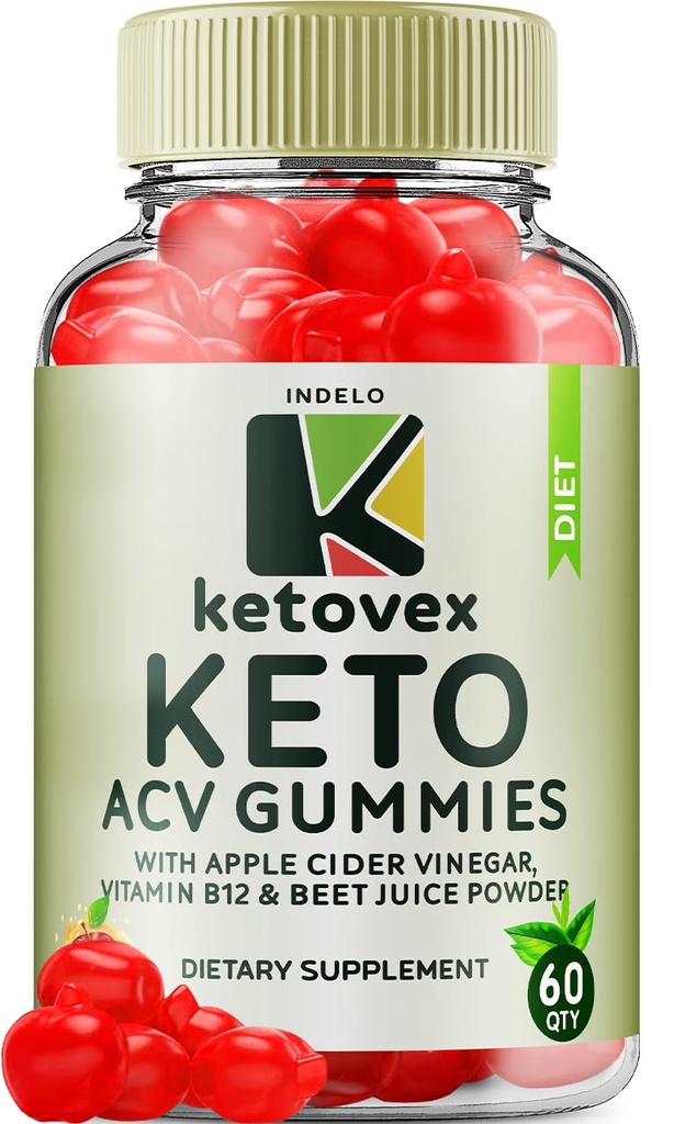 Ketovex Keto BHB Gummies Advanced Formula, Ketovex BHB ACV Weight Management Gummies Reviews, Ketovex ACV Keto Vex BHB Gummy Gomitas Ketosis, Ketovex Gummies, Keto+ACV B12 (60 Gummies)
