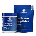 Zammex Collagen Peptides polvere non aromaed 600g + 30 Sticks Viaggi Packets