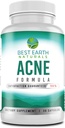 Best Earth Naturals AcneSupplement Formel Blemish Blocker hilft klar, Radiant, Gesunde Haut + Kämpfe Blemishes von innerhalb 30 Count