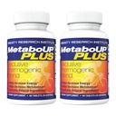 Lipozène MetaboUP Plus - 2 bouteilles 60 Ct - Thermogénique perte de poids - pilules de booster d'énergie