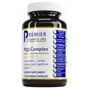 Premier Research Labs Premier PQQ Complex mit CoQ10 - Coenzym Q10, Co Q 10 Supplement mit Pyrrolochinolin Quinone (PQQ) für Antioxidans, Gehirn & Herz-Unterstützung - 60 vegetarische Kapseln