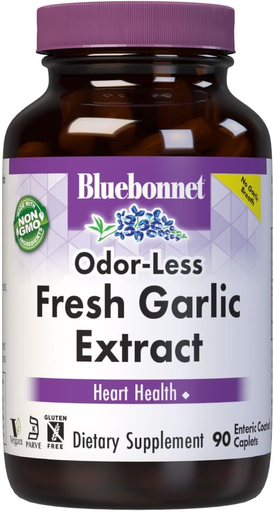 BlueBonnet Standardisierte Frische Knoblauch Extrakt Ergänzung, 90 Zähler