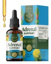 HERBAMAMA supporto adrenale gocce liquide - tintura adrenale vegan con Ashwagandha Root & Rhodiola Rosea Extract - Non-GMO, Alcol & Sugar-Free Supplement - 28-Day Supply
