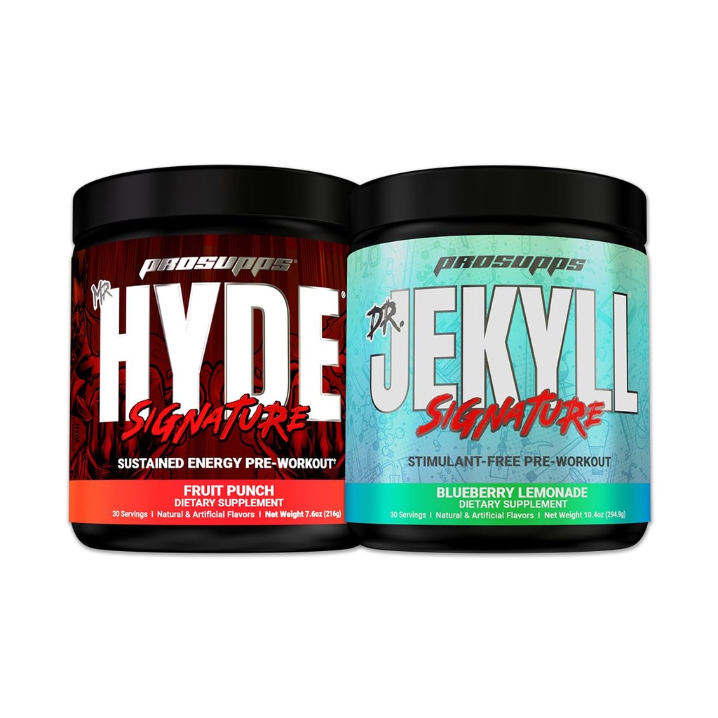 PROSUPPES M. Hyde Signature Fruit Punch et Dr. Jekyll Signature Blueberry Lemonade Bundle