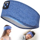 Perytong Bluetooth Kopfhörer, Schlaf Kopfhörer Bluetooth für Side Sleepers - Schlaf Stirnband mit dünnem Lautsprecher Mikrofon Handsfree Geschenkideen für Frauen Männer