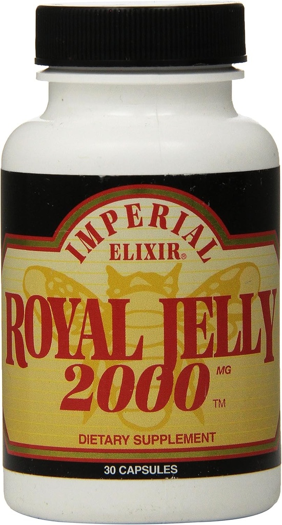 Imperial Elixir Royal Jelly, 2000 mg, 30 capsule