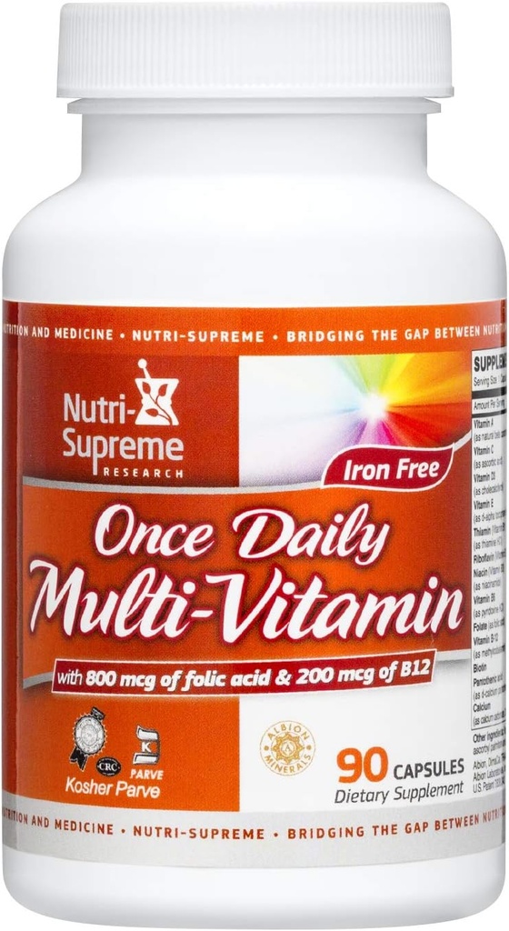 Nutri Supreme Research Once Daily Multi - Vitamin 90 Kapseln