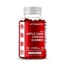 Gummie di sidro di mele vitali - 1000mg per Serving - 60 Vegan Gummies - ACV Gummies per disintossicazione, supporto per la perdita di peso, aumento di energia, salute della digestione e del fegato