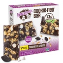 Lenny & Larry's Cookie-Fied Protein Bar – Cookies & Creme Vegan Protein Bars 9x45g – Gesunde Snacks mit 12g Plant Protein & 5g Fiber – Glutenfreie Power Bar, Keto Friendly, Non-GMO & Vegan
