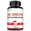 Satoomi NAD Nicotinamide Riboside - NR 1000mg Supplément - 60 Compte pour 30 jours